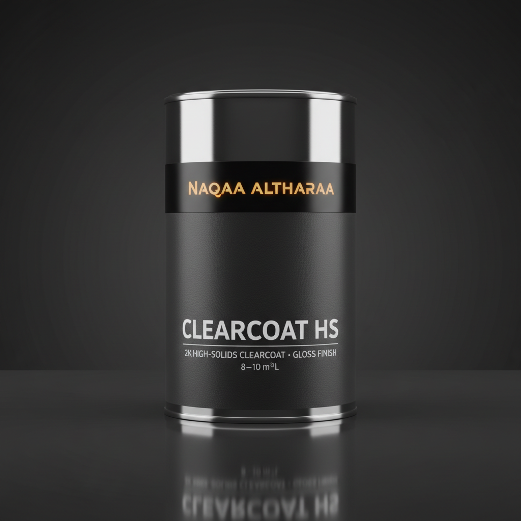 Naqaa Clearcoat HS paint can