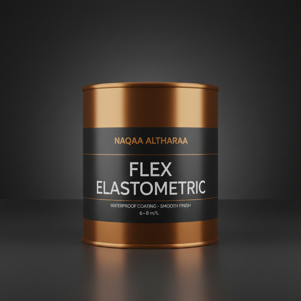 Naqaa Flex Elastomeric paint can