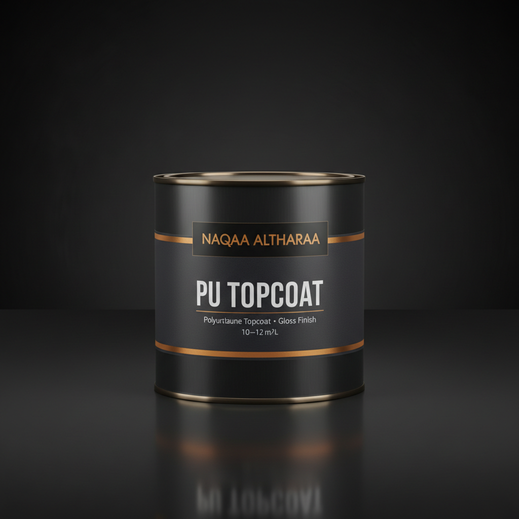 Naqaa PU Topcoat paint can